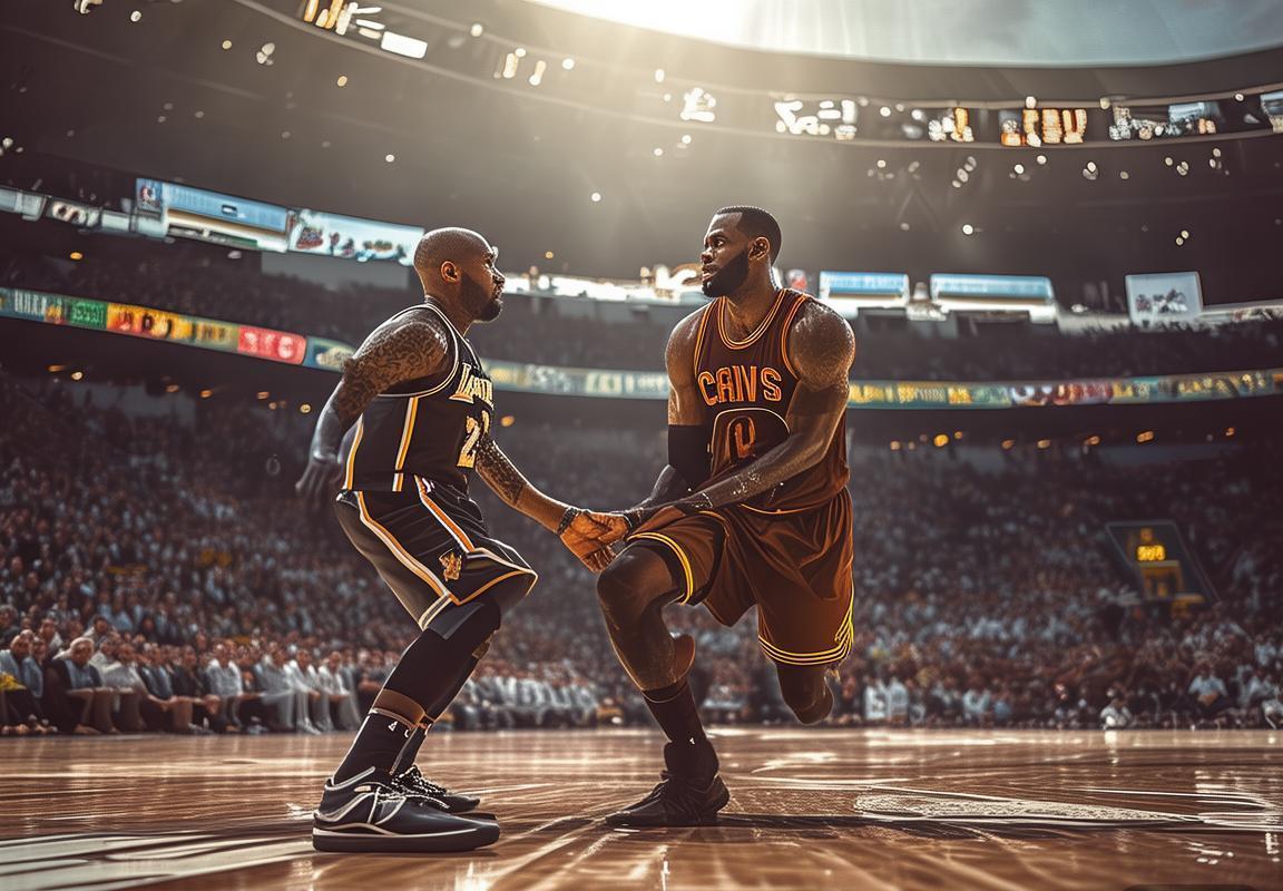 2008科比VS詹姆斯：巅峰对决篮球传奇